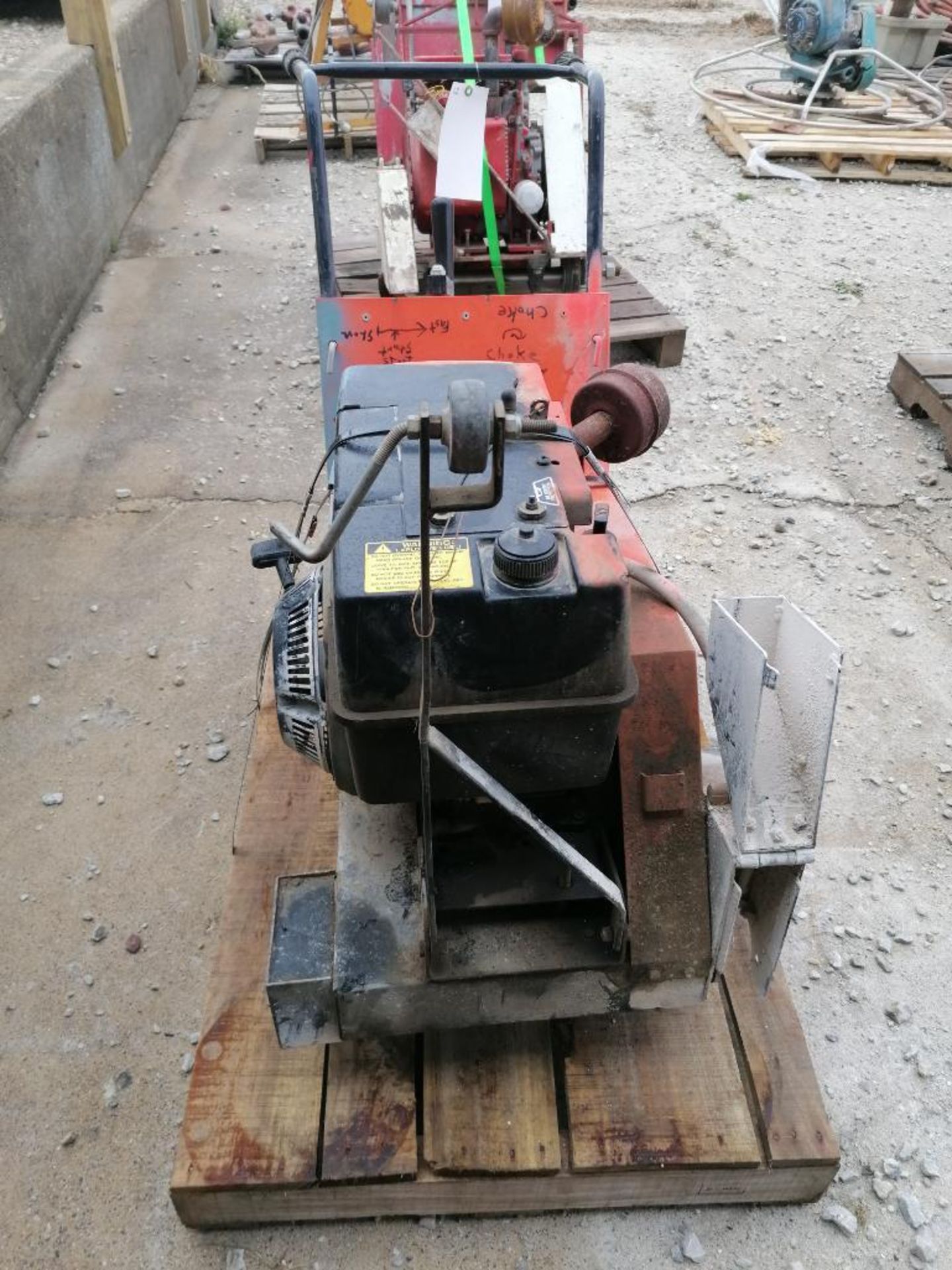 (1) CORE CUT CC1414K Walk Behind Concrete Saw, Serial #1255237 with Kohler Magnum 14 Engine. Located - Image 11 of 15