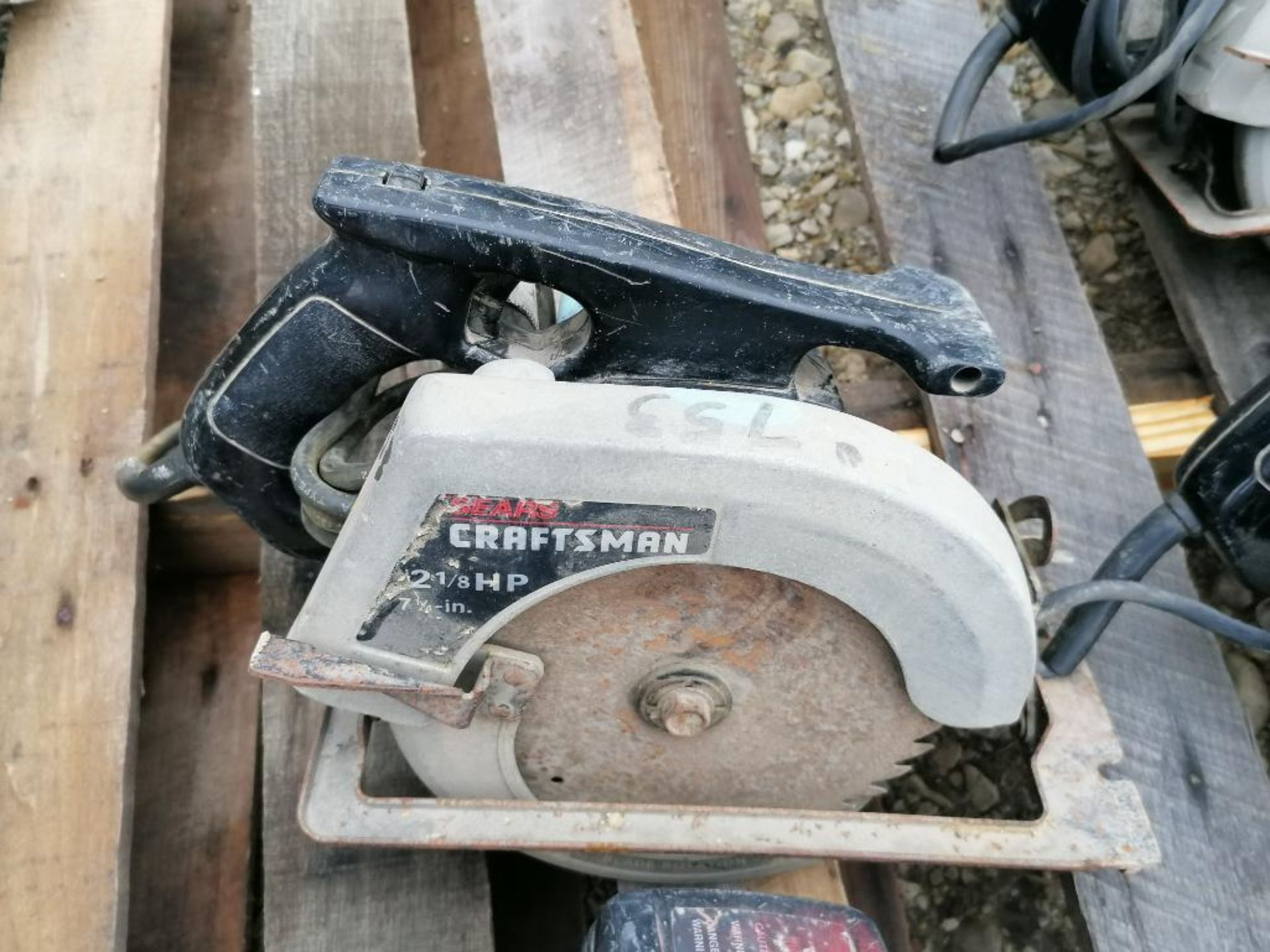 (5) Craftsman 2 1/8 HP, 7 1/4 " Circular Saw. Located in Waukegan, IL. - Image 6 of 8