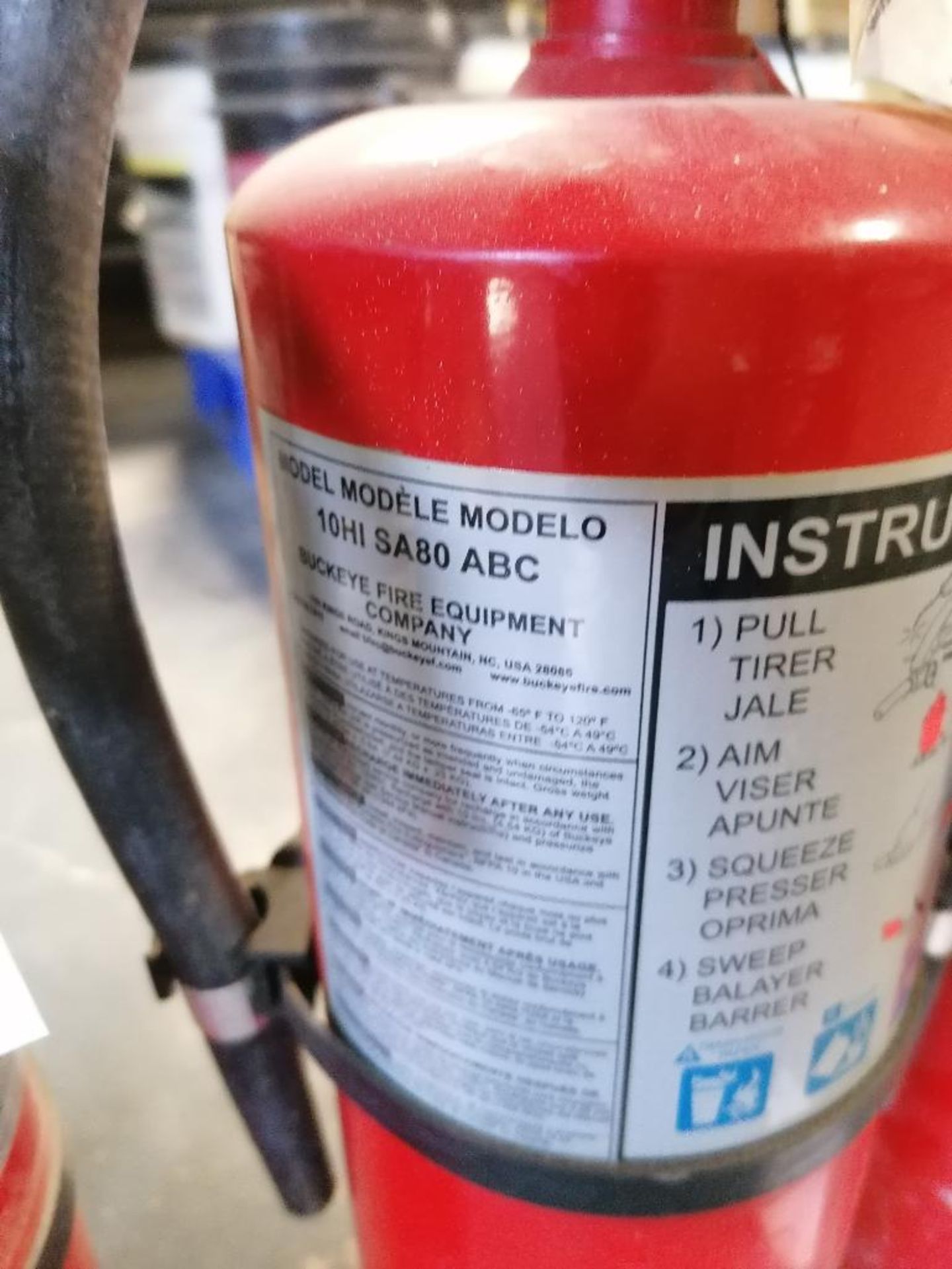 (4) Fire Extinguisher. Located in Mt. Pleasant, IA. - Image 4 of 7