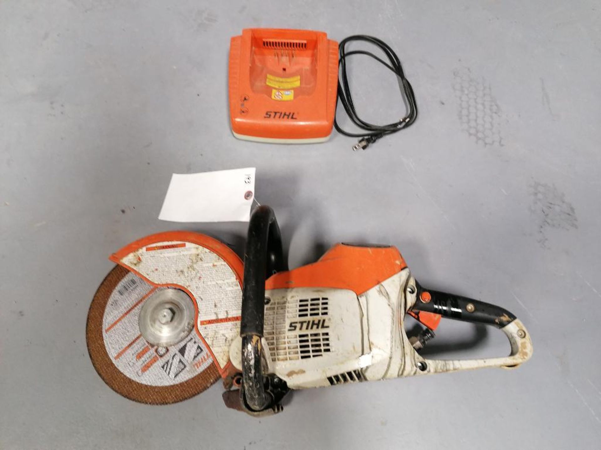 (1) Stihl TSA 230 Battery Powered Cut-Off Saw. Located in Mt. Pleasant, IA.