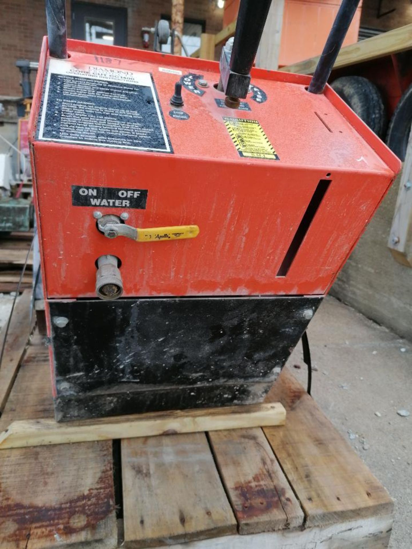 (1) CORE CUT CC1414K Walk Behind Concrete Saw, Serial #1255237 with Kohler Magnum 14 Engine. Located - Image 15 of 15