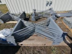 (12) 44" x 66" Cross Bracing. Located in Mt. Pleasant, IA.