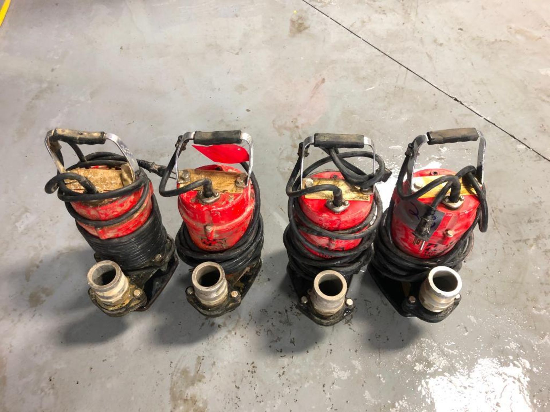 (4) Multiquip Submersible Pumps, Model ST-2040T. Located in Mt. Pleasant, IA.