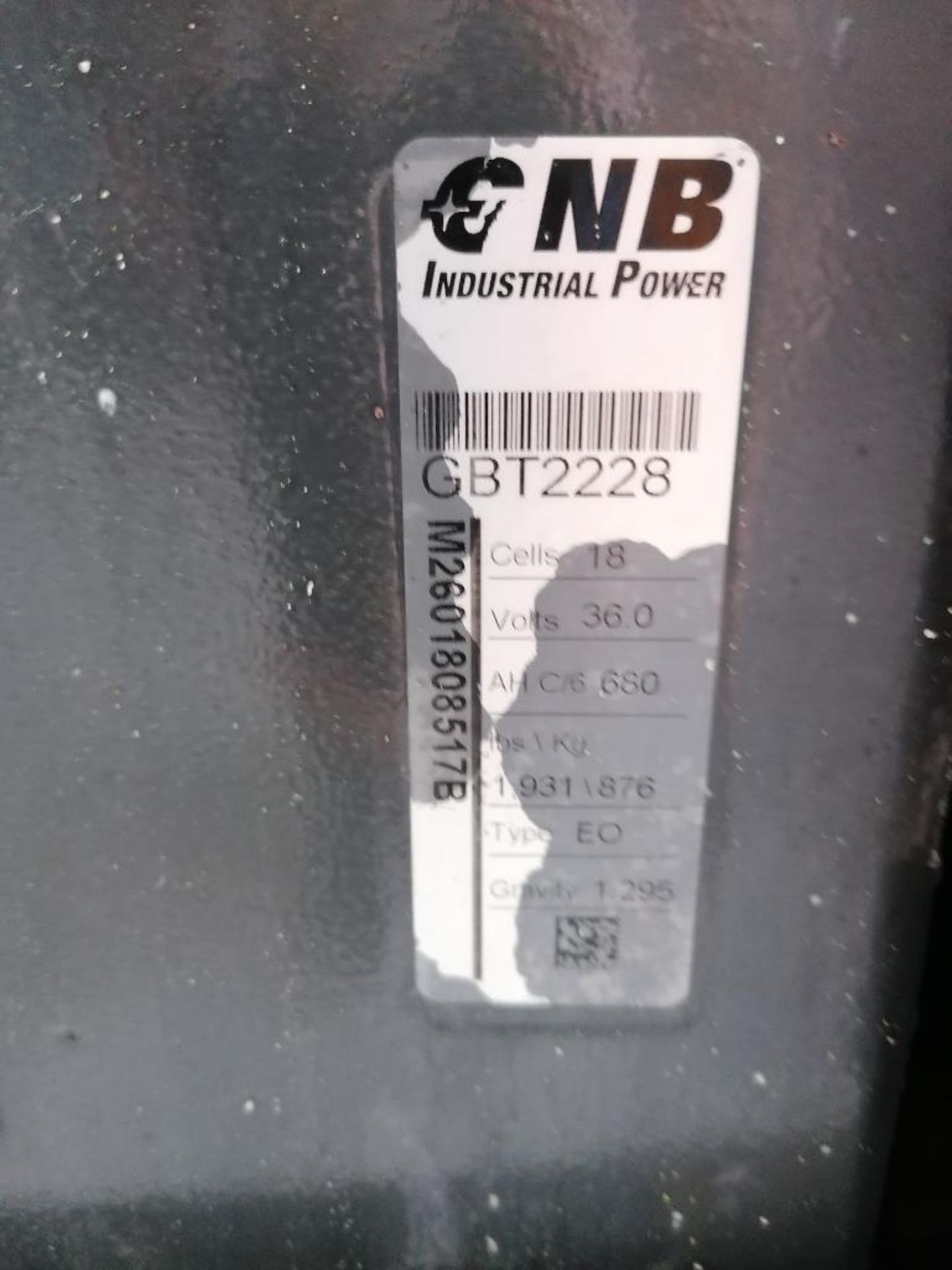 (1) Caterpillar EP16KT Forklift, Serial #ETB4B01714, 36V withÊ(1) C&D Industrial Forklift Battery - Image 24 of 30