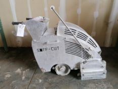 (1) Soff-Cut G2000 Walk-Behind Concrete Saw, 1399 Hours with Honda GX 270 Engine. Located in