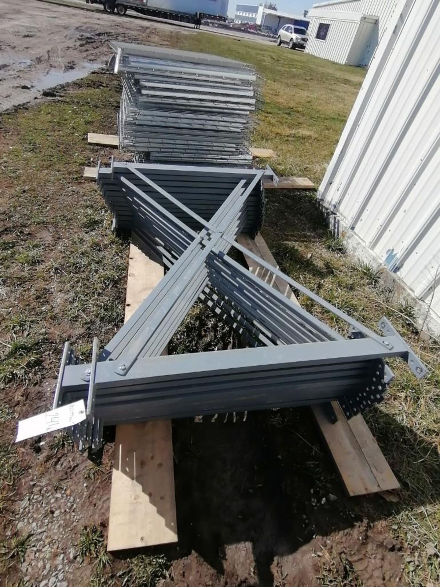 (12) 44" x 66" Cross Bracing. Located in Mt. Pleasant, IA. - Image 3 of 4