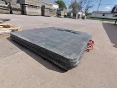 (4) 4' x 4' x 1" Outrigger Pads. Located in Mt. Pleasant, IA.