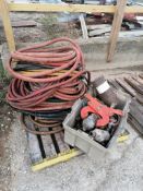 (1) Pallet of 11 Hydraulic Hoses & Parts. Located in Waukegan, IL.