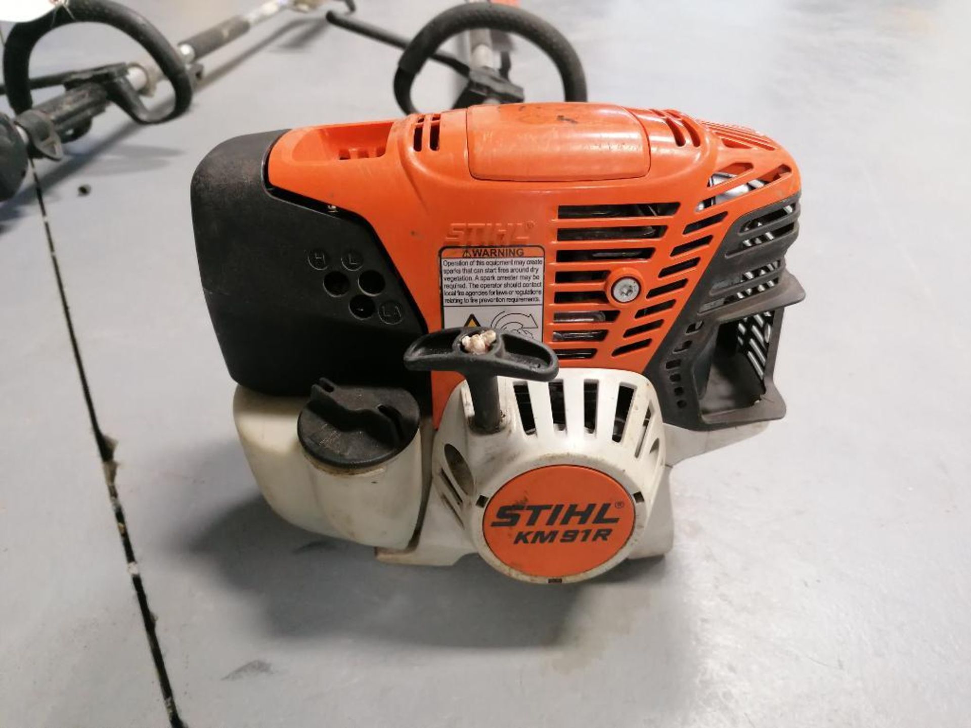 (2) Stihl KM91R with FH-KM 145 Adjustable Power Scythe. Located in Mt. Pleasant, IA. - Image 5 of 7