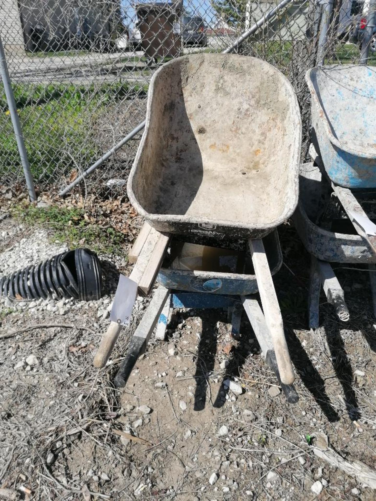 (2) Wheelbarrows. Located in Mt. Pleasant, IA.