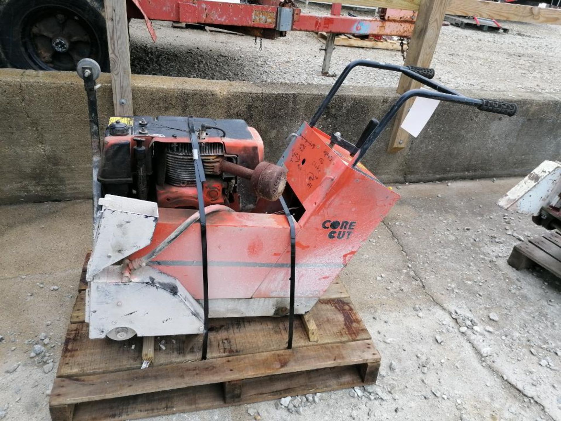 (1) CORE CUT CC1414K Walk Behind Concrete Saw, Serial #1255237 with Kohler Magnum 14 Engine. Located - Image 12 of 15