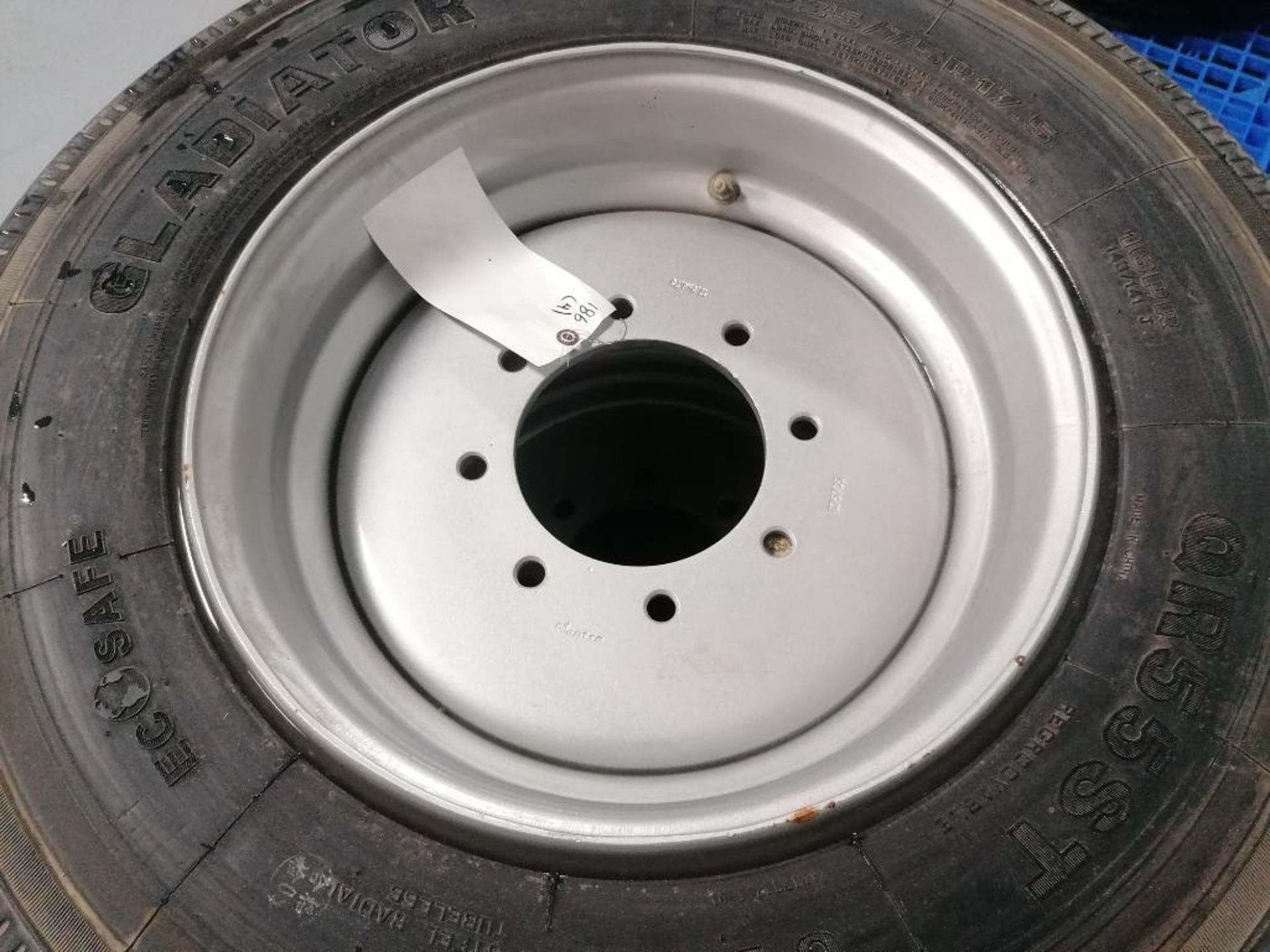 (4) Gladiator QR55T 235/75R17.5 Tires with 8 Bolt Pattern 6" Center Rims. Located in Mt. Pleasant, - Image 7 of 7