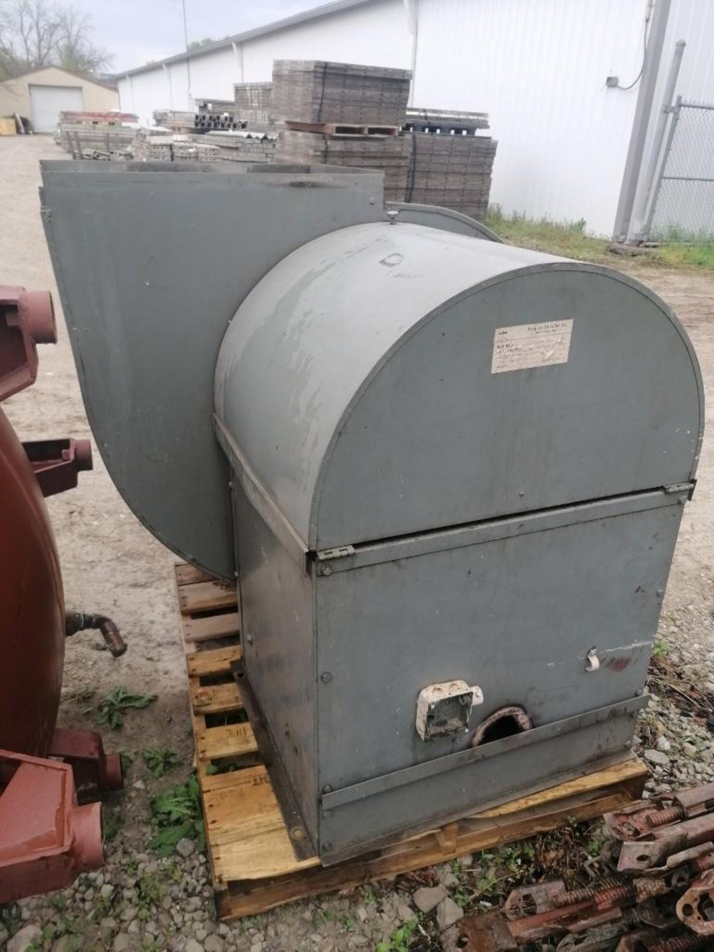 (1) American Air Filter Unit Blower, Model BBZK 2706-08. Located in Mt. Pleasant, IA. - Image 8 of 8