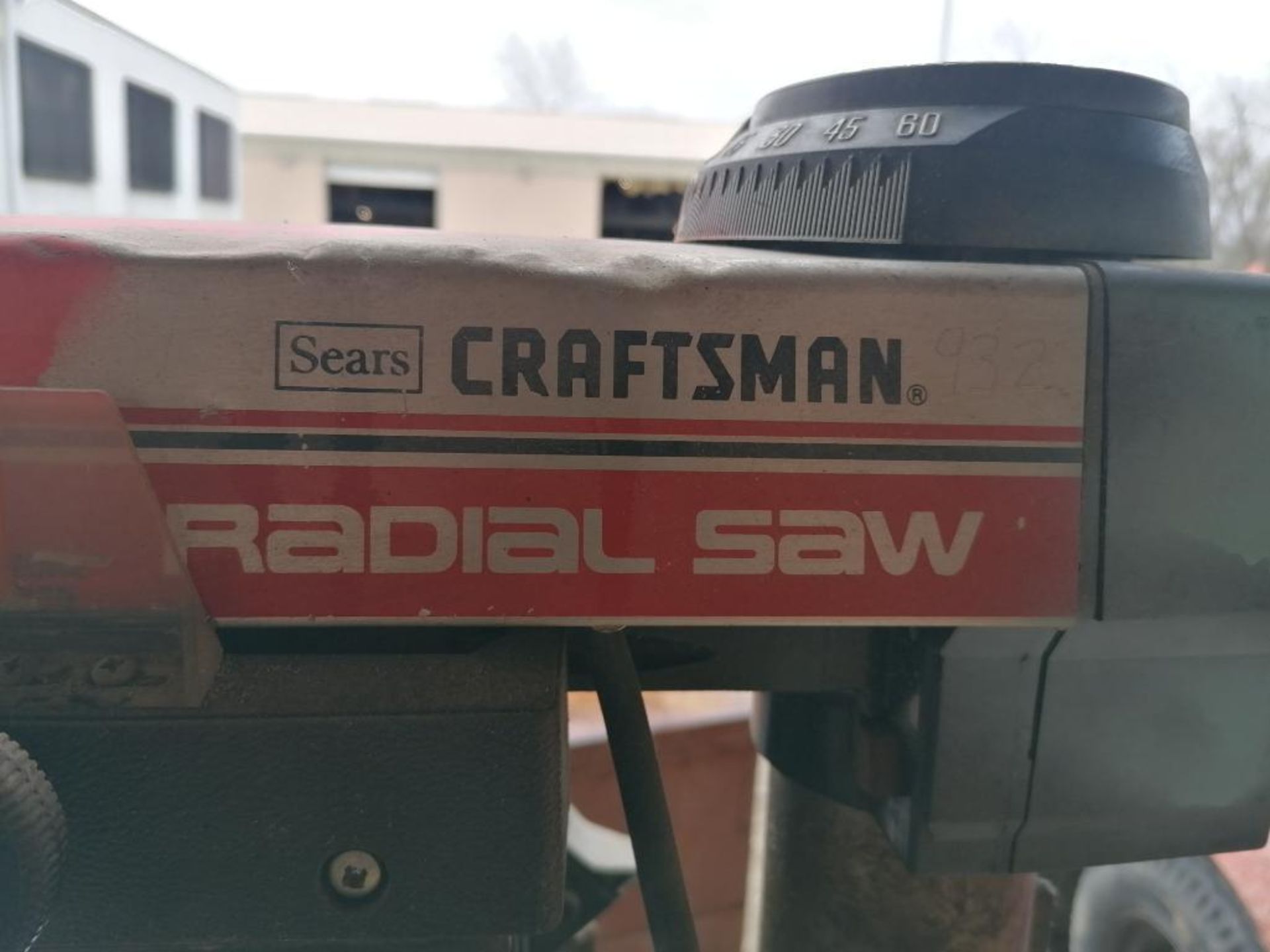 (1) Craftsman 10 inch SawStop Radial Saw. Located in Waukegan, IL. - Image 5 of 7