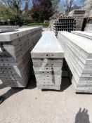 (10) 12" x 8' Wall-Ties Smooth Aluminum Concrete Forms 6-12 Hole Pattern. Located in Mt. Pleasant,