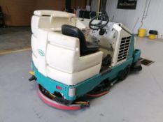 (1) Tennant Scrubber 8210, Type LP F176122, Serial #8210-10201. Located in Mt. Pleasant, IA.