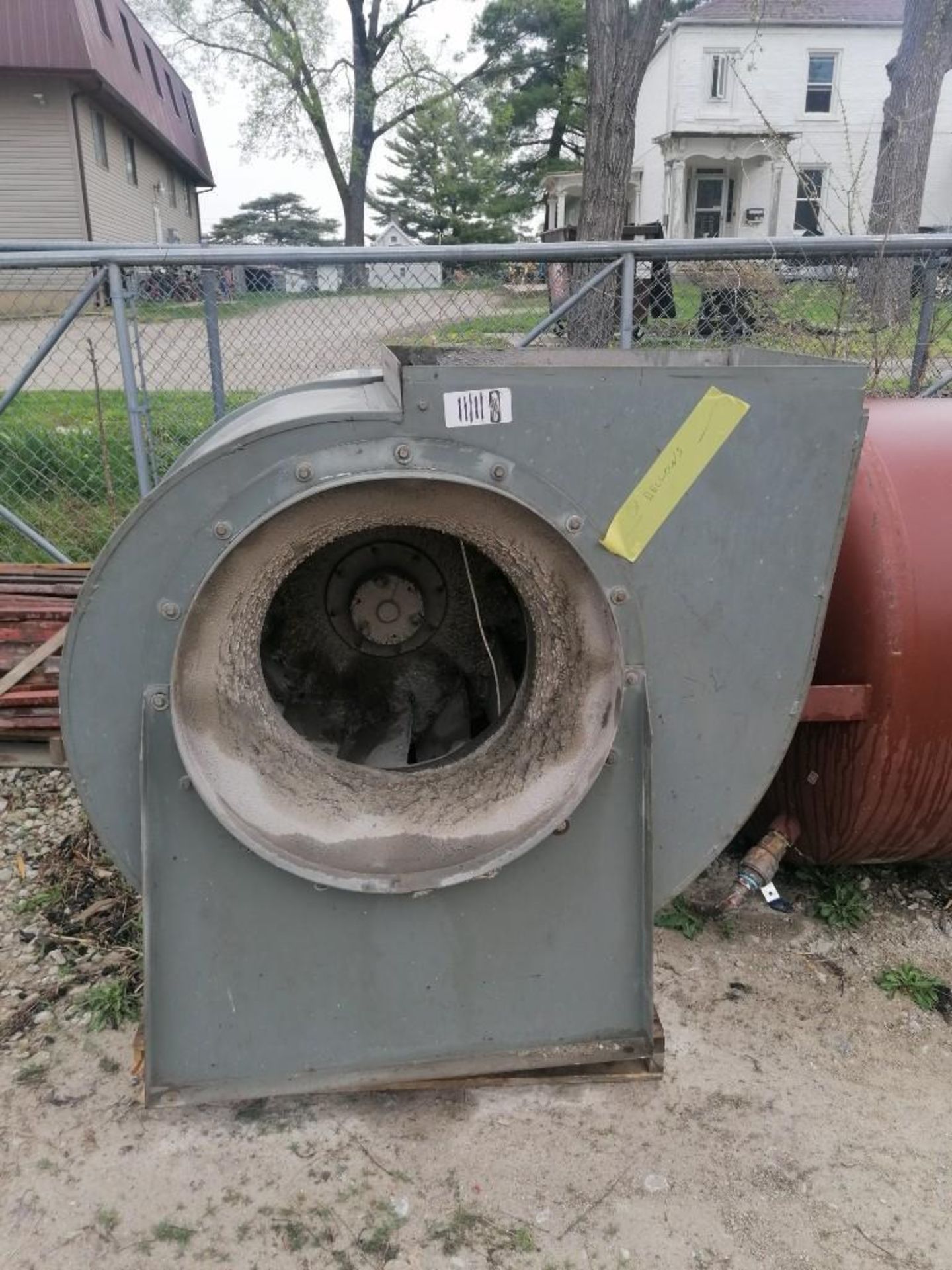 (1) American Air Filter Unit Blower, Model BBZK 2706-08. Located in Mt. Pleasant, IA.