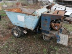 (1) MORRISON'S Concrete Buggy, Model 1136, NON RUNNING. Located in Waukegan, IL.