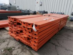 (49) 9' x 5 1/2" x 3" Interlake Pallet Racking Beams. Located in Mt. Pleasant, IA.