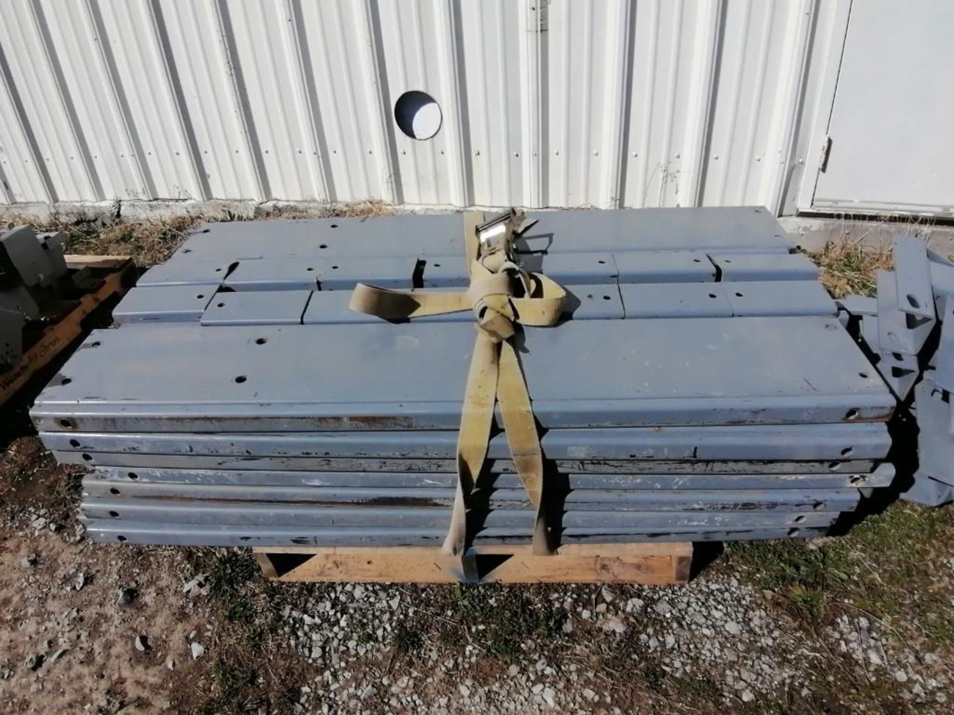 (20) 15' x 9 1/2" x 4" Upright Cantilever Rack, (40) 5' 1" Legs, (50) 4' Arms & (3) Buckets of - Image 17 of 26