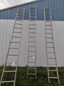 (3) 16' Werner Ladder. Located in Mt. Pleasant, IA.