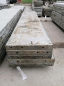 (2) 20" x 8' & (3) 18" x 8' Wall-Ties Smooth Aluminum Concrete Forms 8" Hole Pattern. Located in Mt.