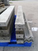 (6) 4" x 4' Wall-Ties Smooth Aluminum Concrete Forms 6-12 Hole Pattern. Located in Mt. Pleasant,