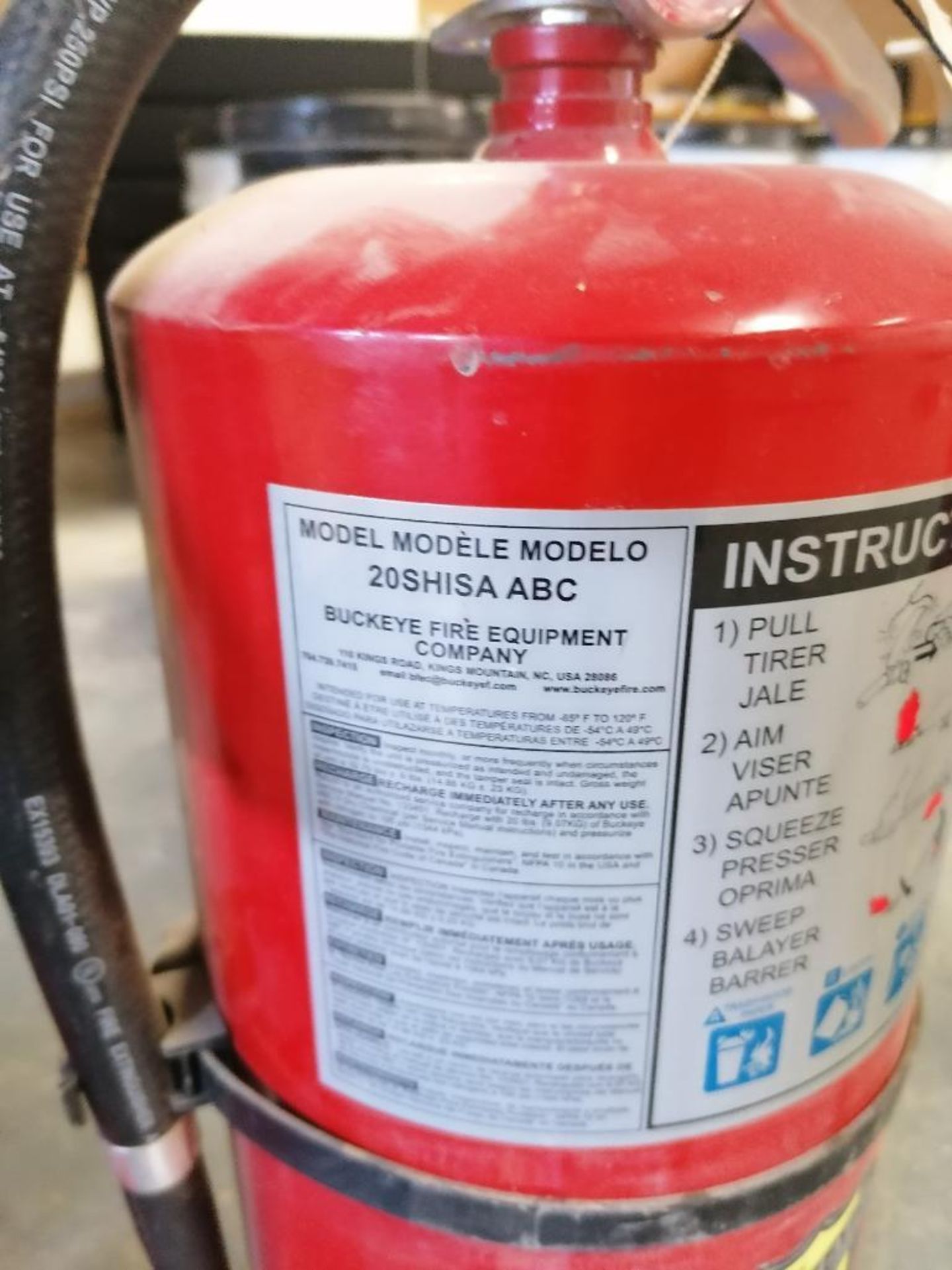 (4) Fire Extinguisher. Located in Mt. Pleasant, IA. - Image 2 of 7