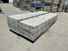 (17) 2' x 9' Wall-Ties Smooth Aluminum Concrete Forms 6-12 Hole Pattern. Located in Mt. Pleasant,