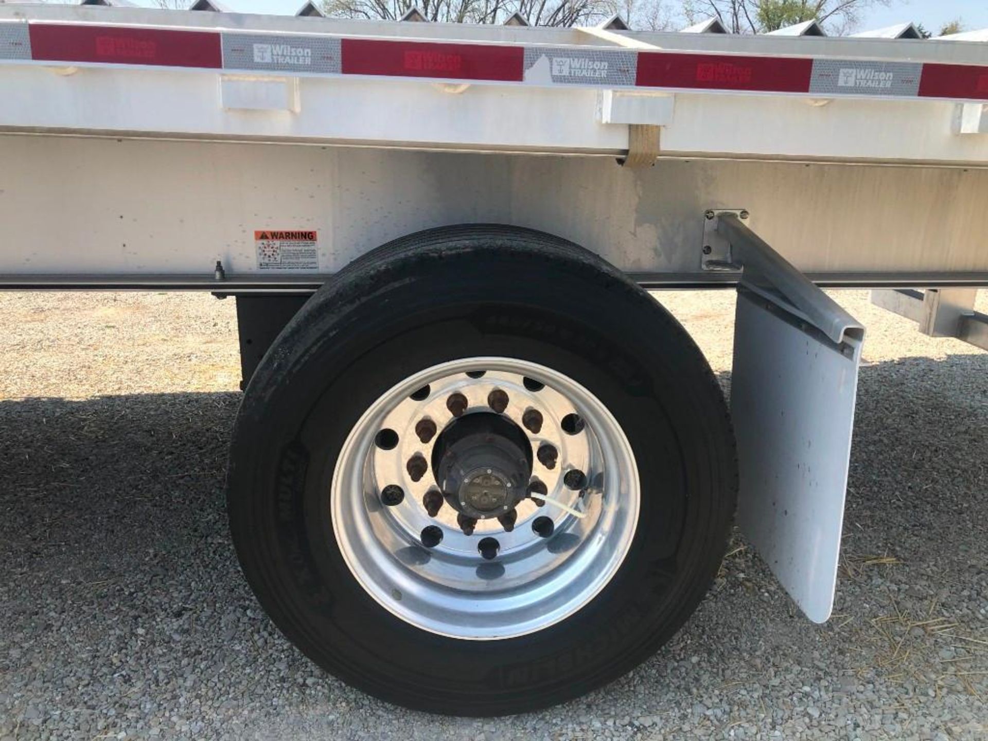 (1)Ê2018 WILSON Flatbed 53' x 102" Bed, Model AF-1080SS with Ramps, VIN #4WW5532A7J6625975, - Image 17 of 26