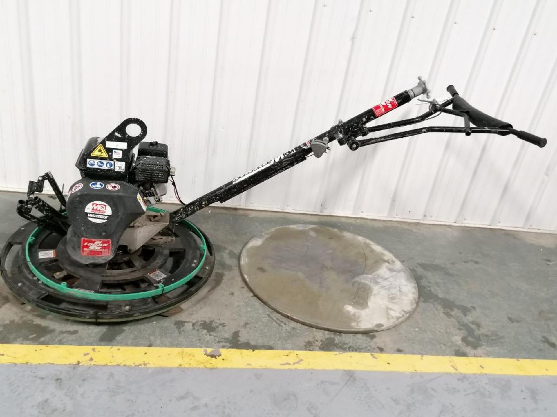 (1) 2019 Multiquip Whiteman Walk-Behind Power Trowel, Model J3036H55, Serial # LG0119407 with - Image 2 of 15