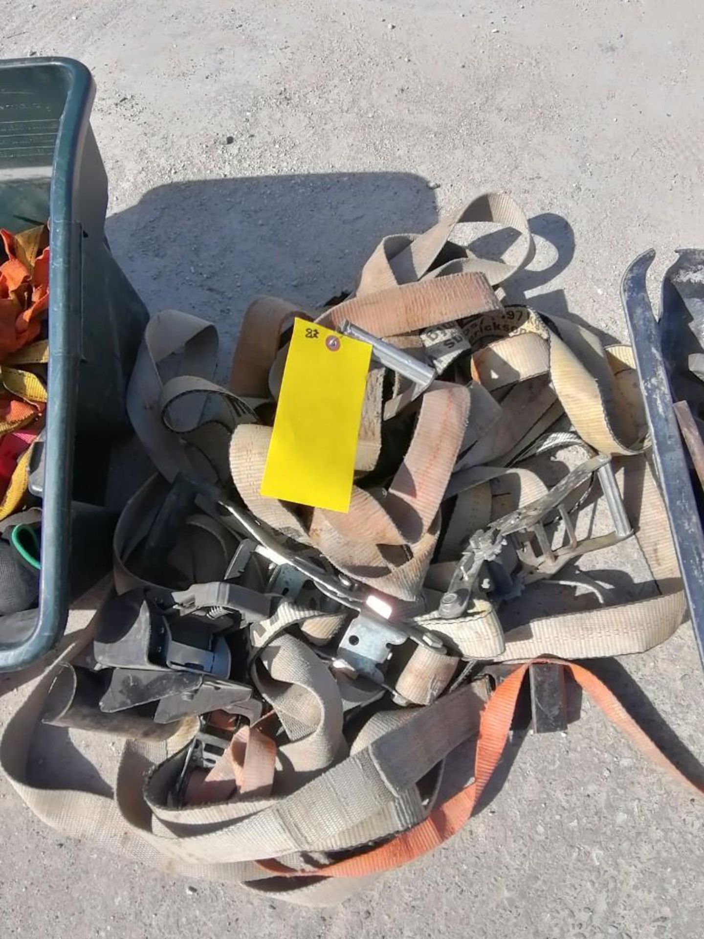 (3) Buckets of Straps. Located in Mt. Pleasant, IA. - Image 3 of 7