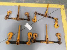(4) 3/8 - 1/2 Ratchet Load Binder. Located in Mt. Pleasant, IA.