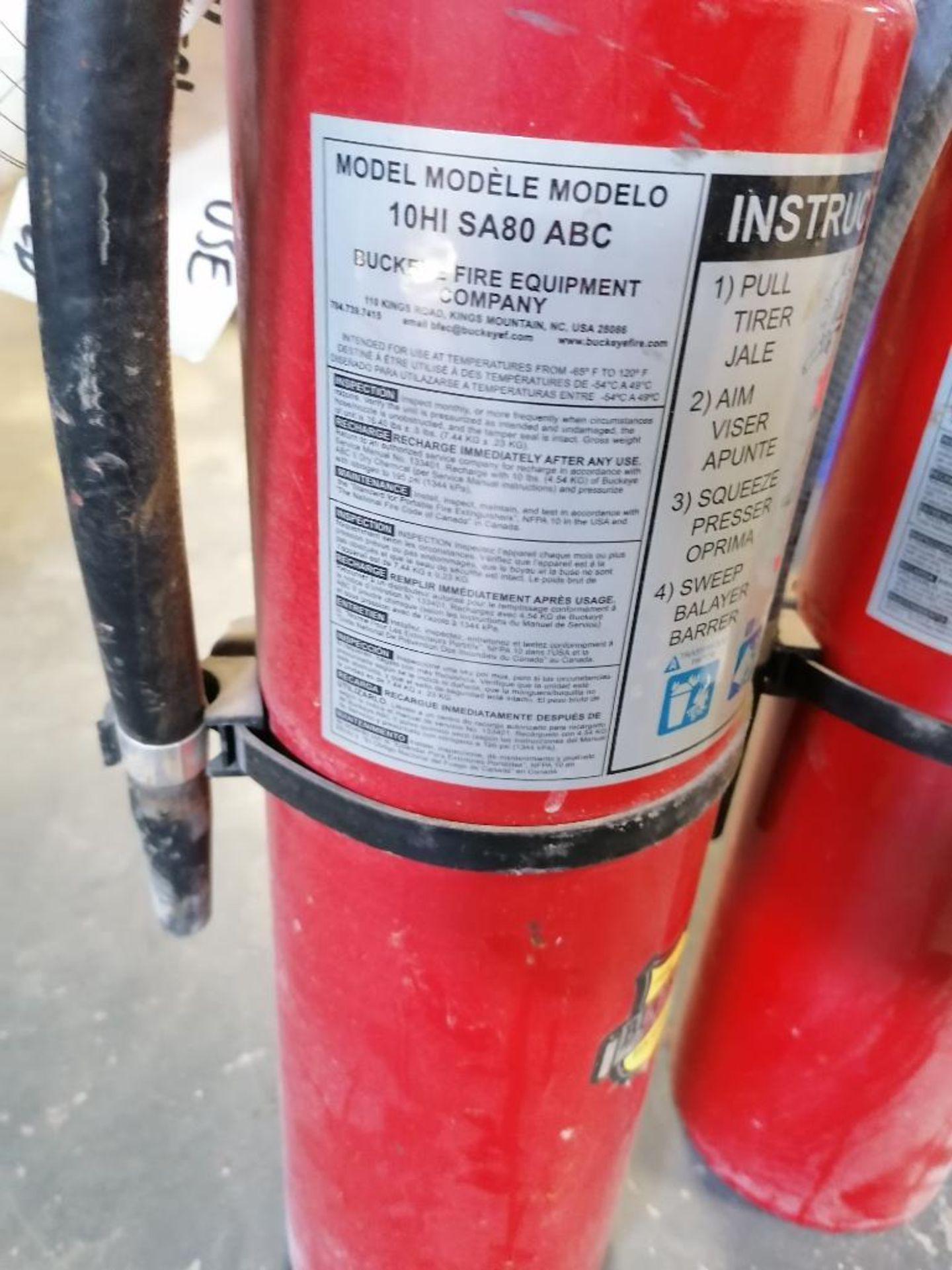 (4) Fire Extinguisher. Located in Mt. Pleasant, IA. - Image 7 of 7