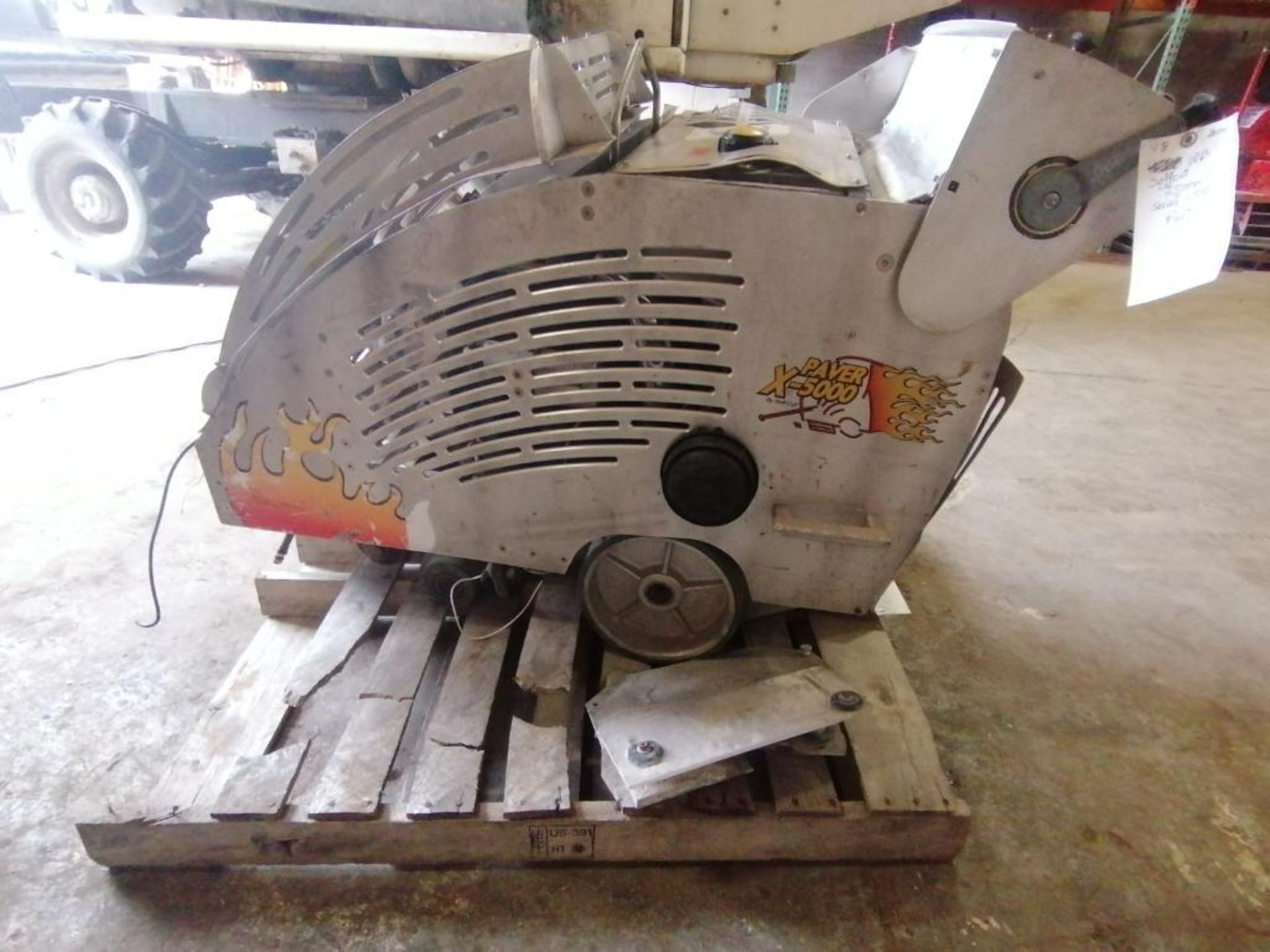 (1) Soff-Cut G2000 Walk-Behind Concrete Saw, Serial #1702 for PARTS. Located in Naperville, IL. - Image 6 of 10