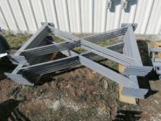 (12) 44" x 66" Cross Bracing. Located in Mt. Pleasant, IA.