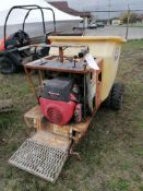 (1) MILLER MB 21 Concrete Buggy with Honda 8.0 Engine, Need Batteries. Located in Waukegan, IL.