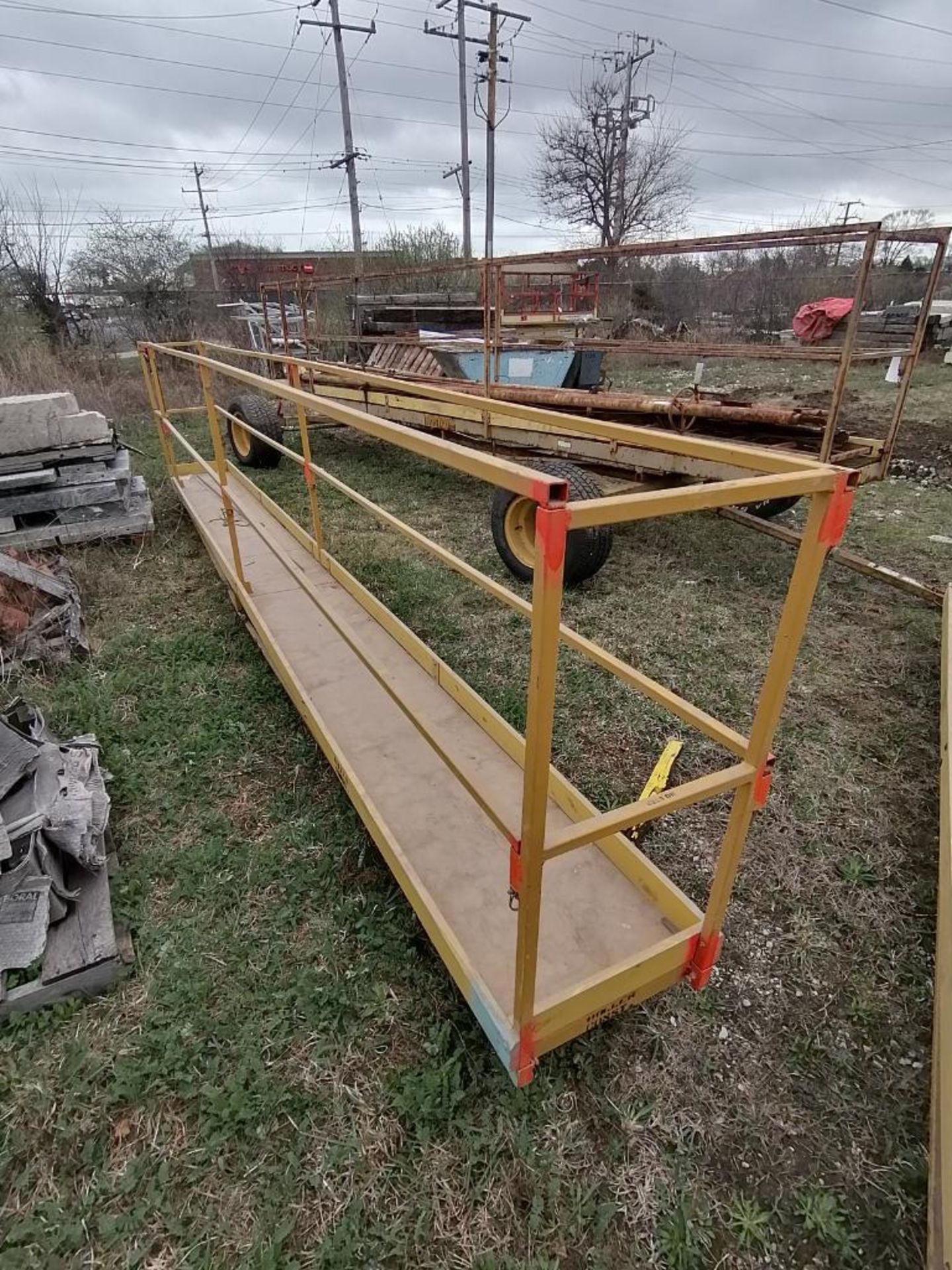 (1) 56' 3 Sections Work Platform. Located in Waukegan, IL. - Image 13 of 14