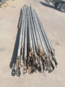 (33) 16' Aluminum Bracing Poles. Located in Mt. Pleasant, IA.