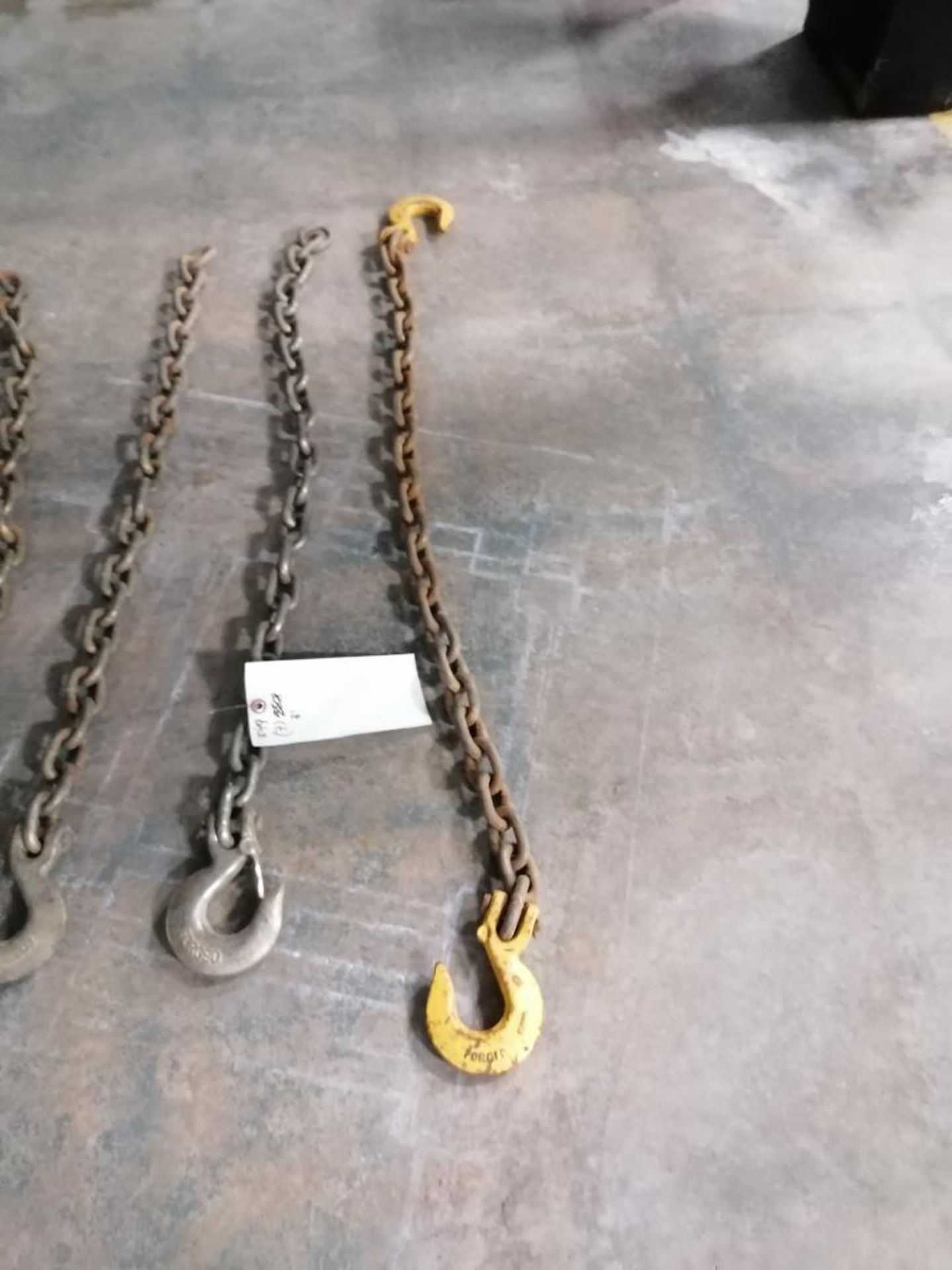 (7) 3/8" x 3' Chains with Hooks. Located in Mt. Pleasant, IA. - Image 2 of 12