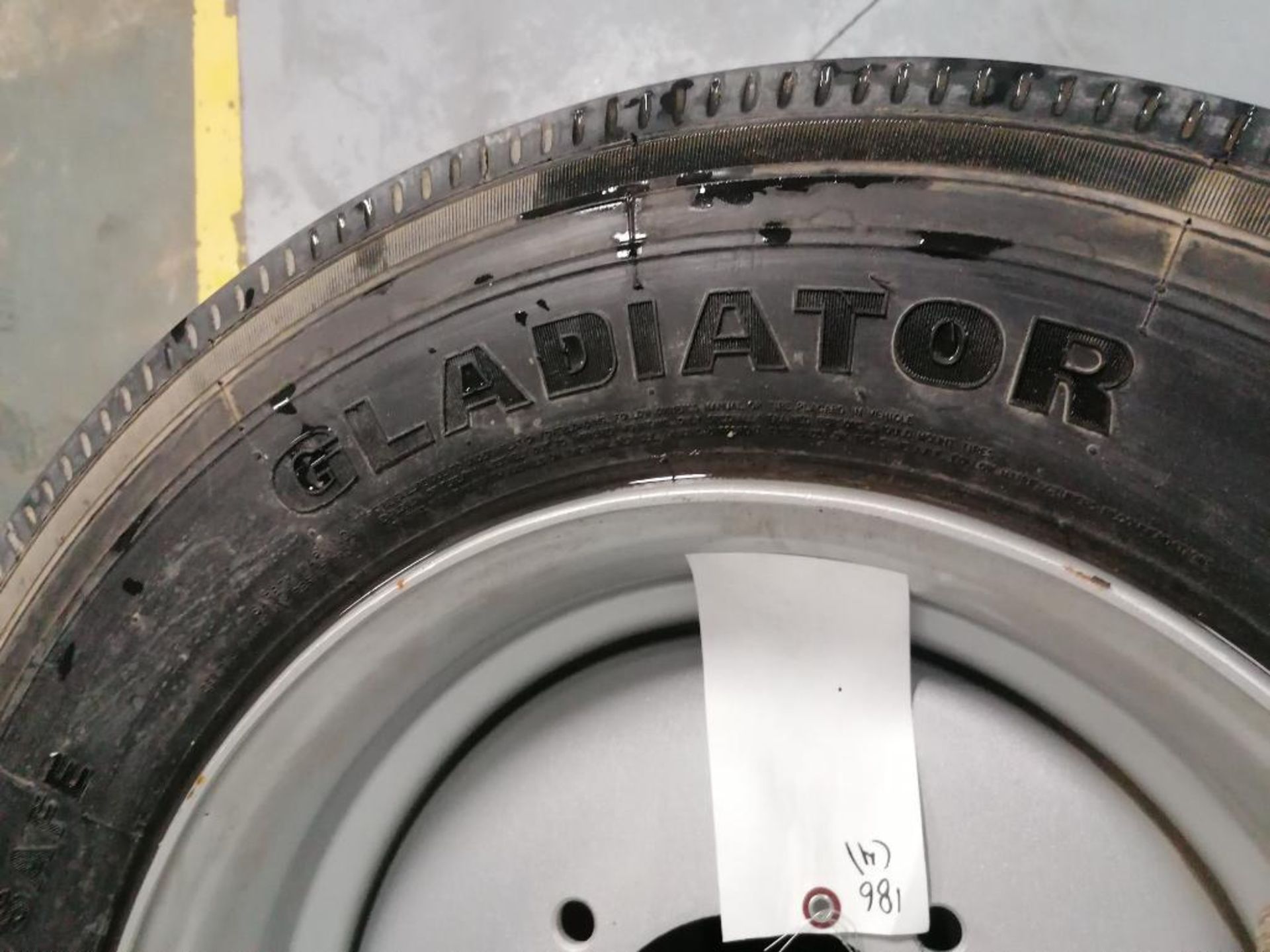 (4) Gladiator QR55T 235/75R17.5 Tires with 8 Bolt Pattern 6" Center Rims. Located in Mt. Pleasant, - Image 4 of 7
