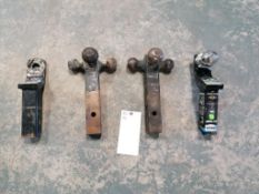 (4) Truck Bolt Attachments for Trailers. Located in Mt. Pleasant, IA.