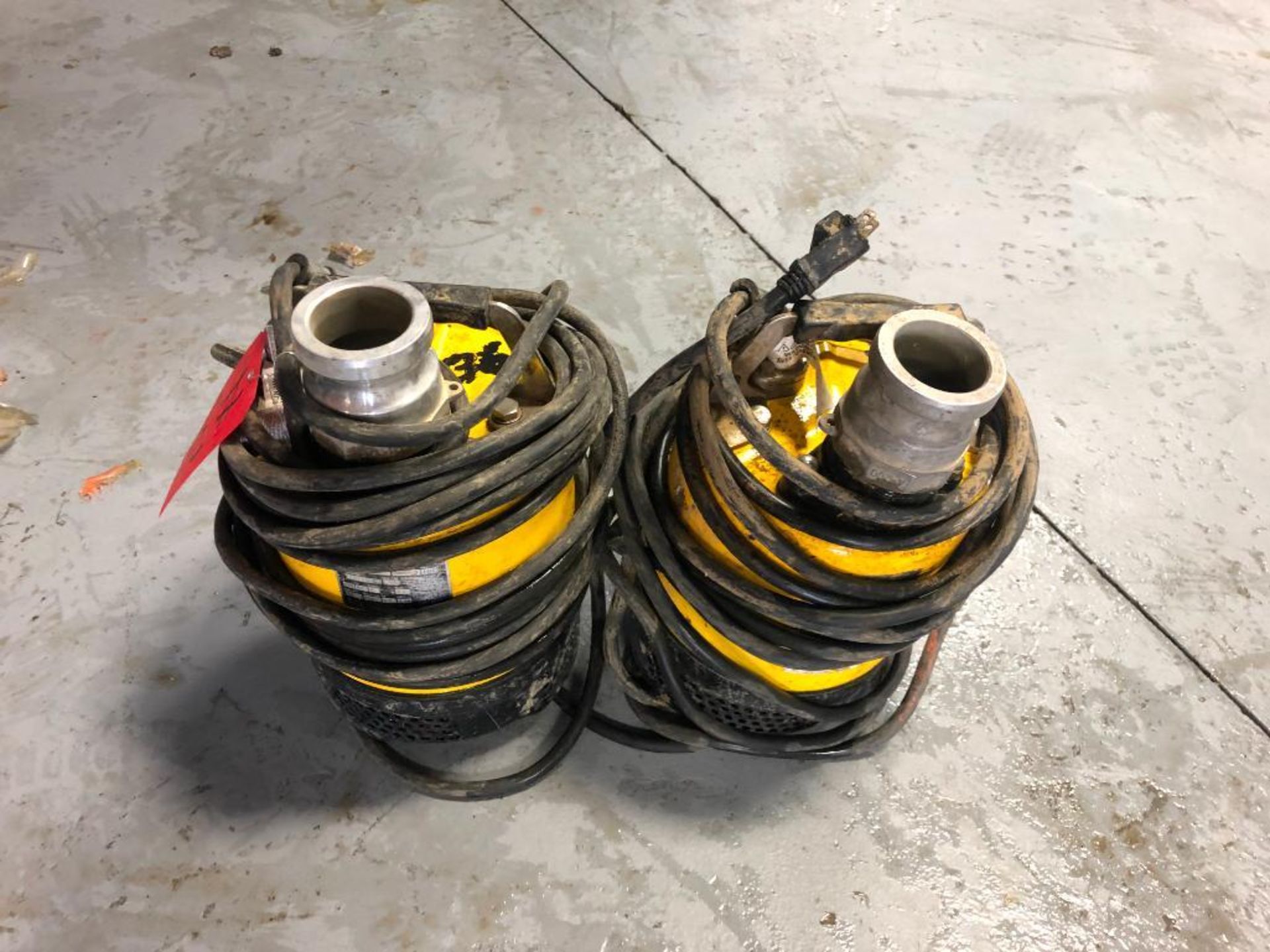 (2) Wacker Neuson Submersible Pumps, Model PS2500. Located in Mt. Pleasant, IA.