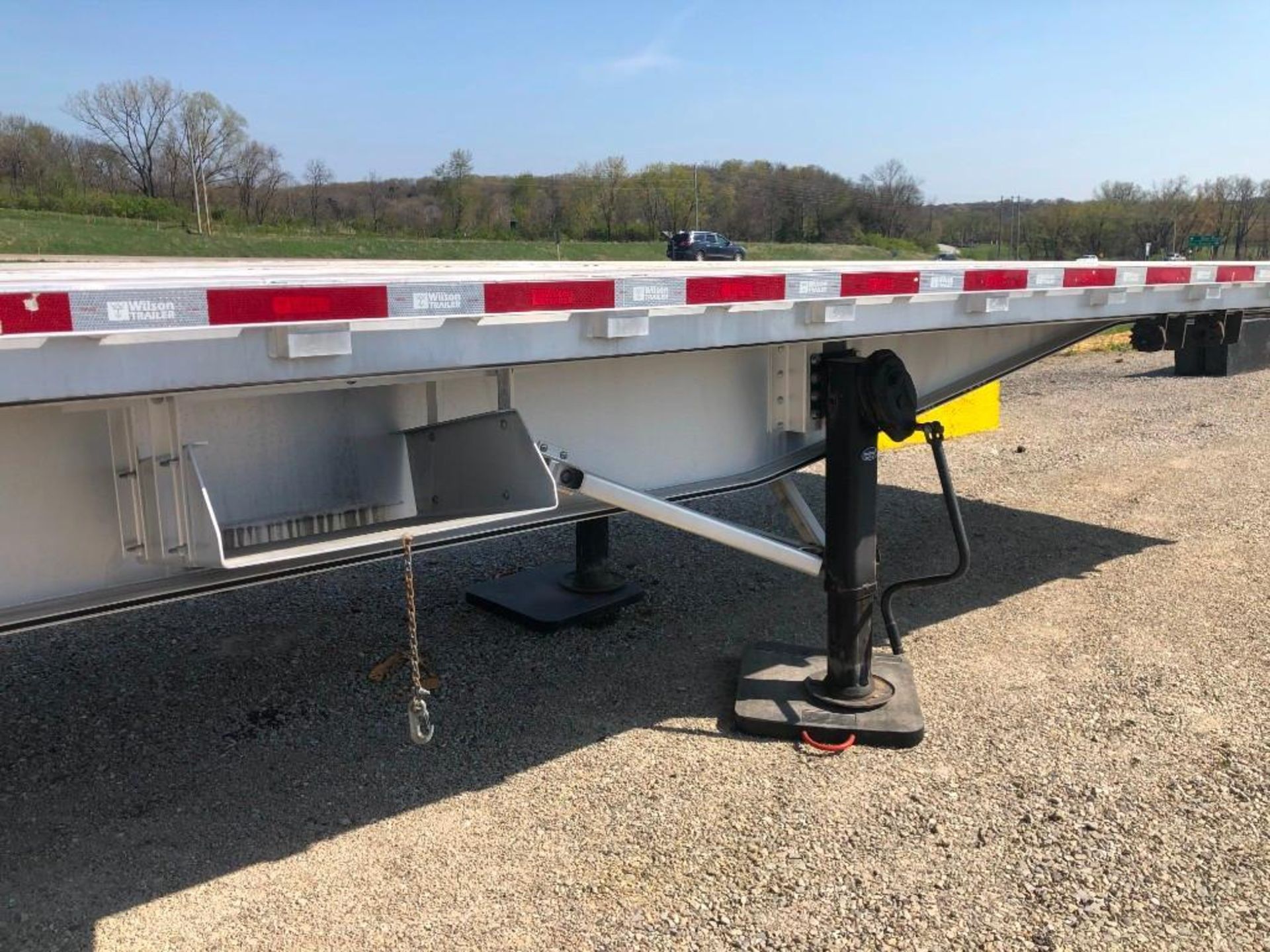 (1)Ê2018 WILSON Flatbed 53' x 102" Bed, Model AF-1080SS with Ramps, VIN #4WW5532A4J6625979, - Image 11 of 26