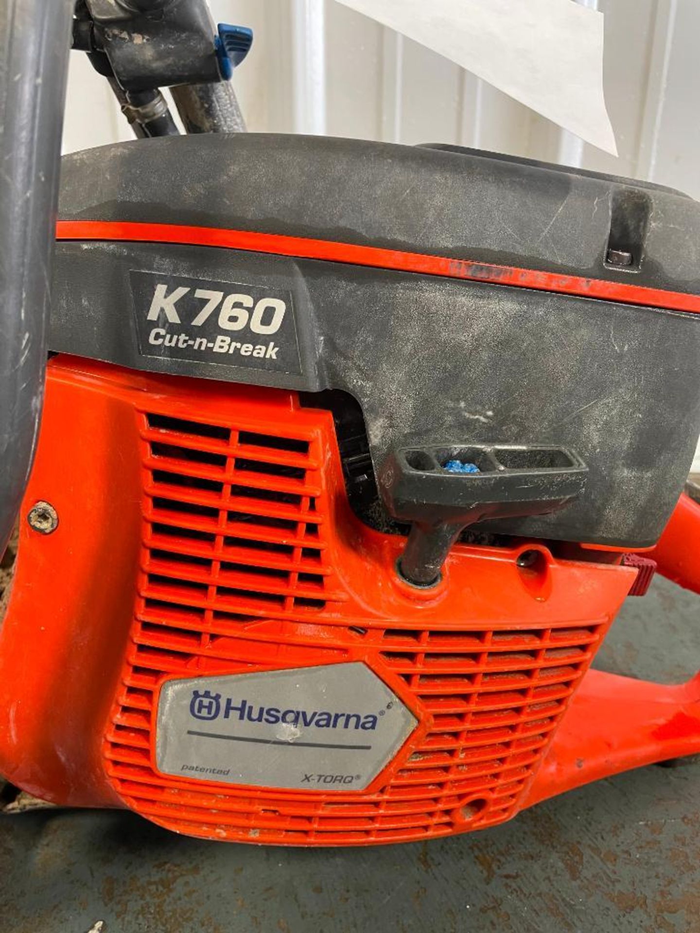 (1) Husqvarna K760 Cut-n-Break Concrete Saw. Located in Mt. Pleasant, IA. - Image 4 of 6