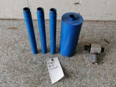 (1) 4 1/2", (3) 1 1/2" Diamond Core Bits & (1) Adapter. Located in Wheeling, IL.