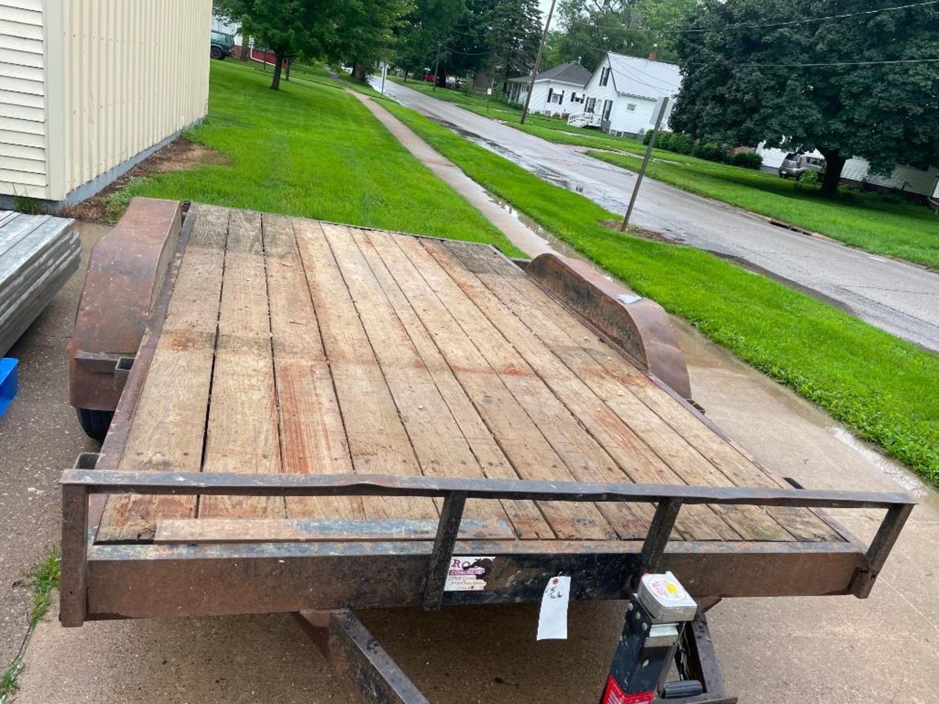 (1) 82" x 12' Trailer. IA Validation #BL702912202101. Located in Mt. Pleasant, IA. - Image 4 of 8
