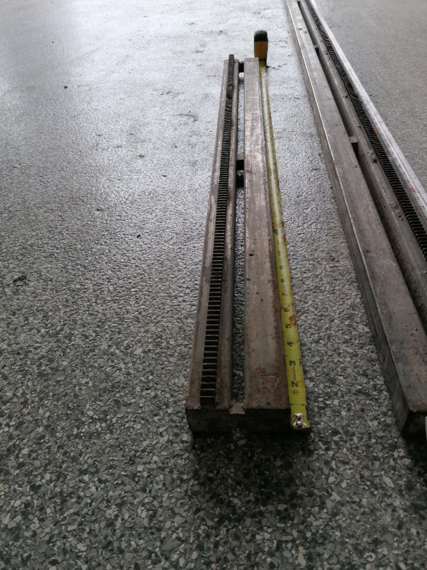 (1) 7' 5 1/2" & (1) 3' 4" Husqvarna Wall Saw Rails. Located in Wheeling, IL. - Image 3 of 6