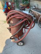 (1) Sandblaster with hoses. Located in Waukegan, IL.