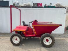 (1) AMIDA Industries Concrete Buggy, Model 0BD031D, Serial #9802-46514 with Kubota V1305 Engine. Loc